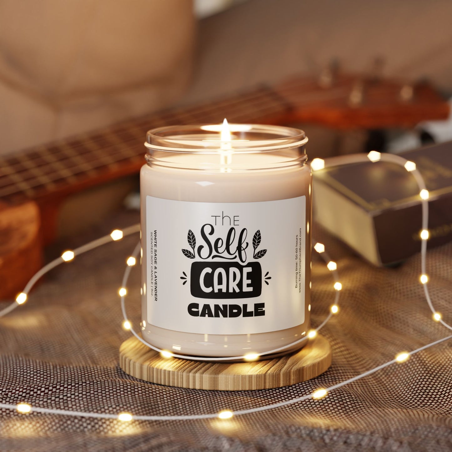 White Sage and Lavender- Scented Soy Candle