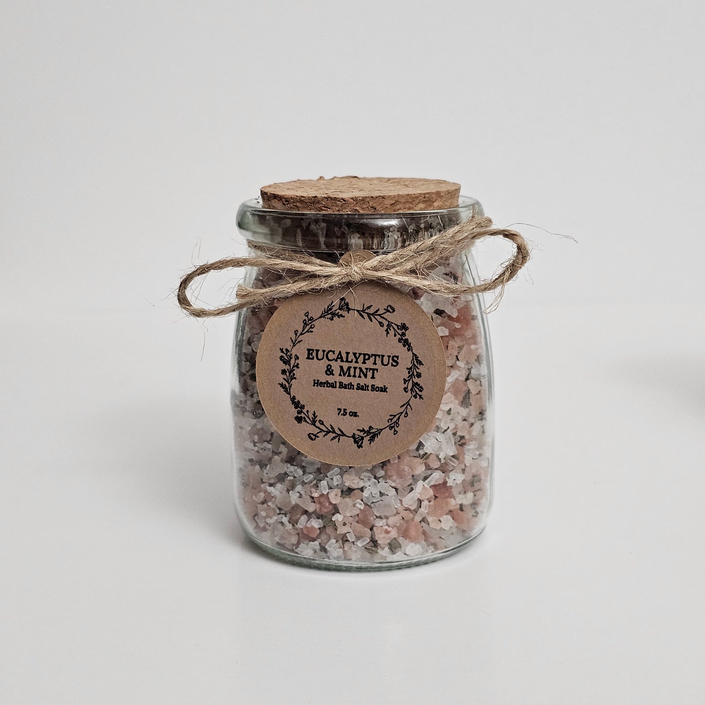 Eucalyptus and Mint Herbal Bath Salt Soak