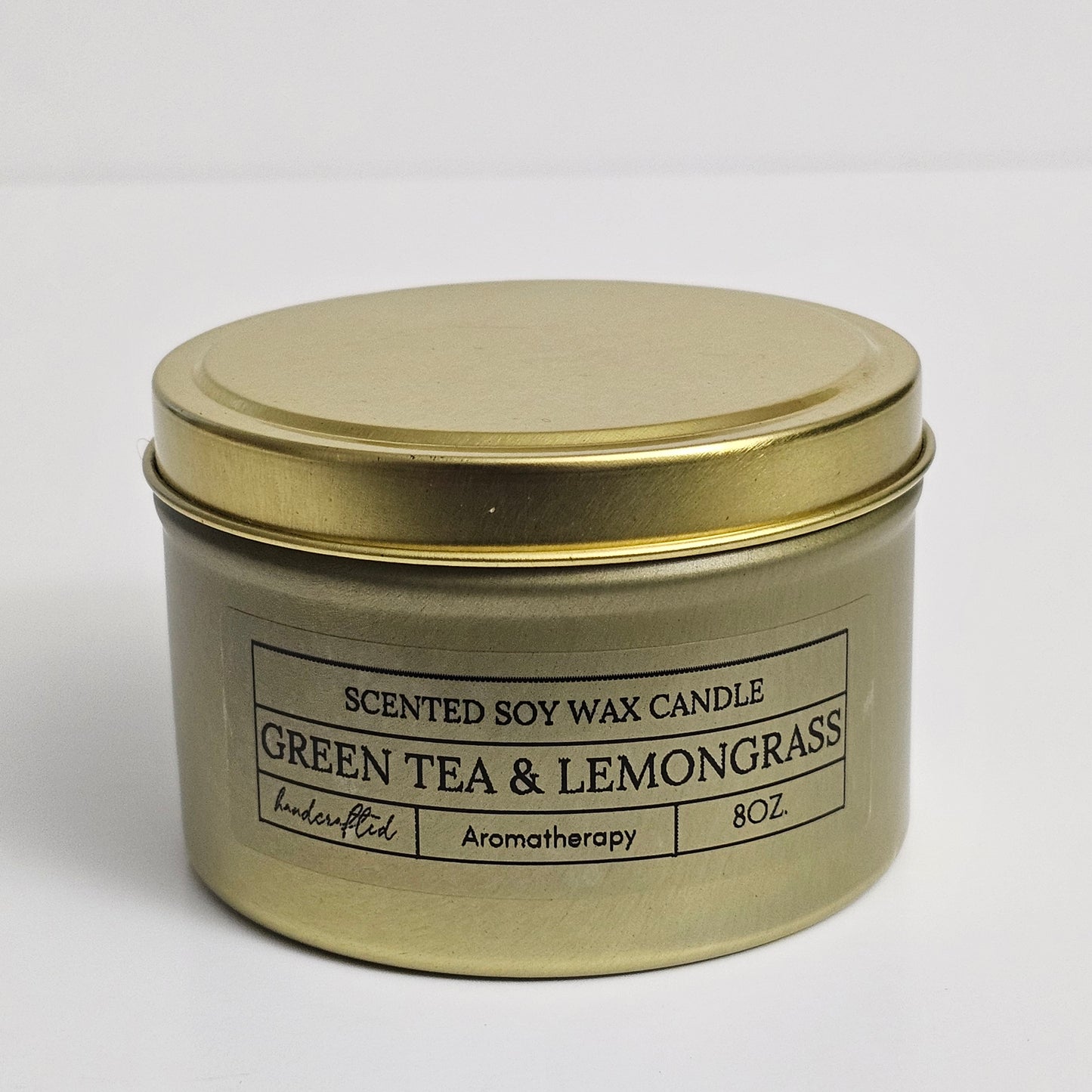 Green Tea and Lemongrass Soy Candle