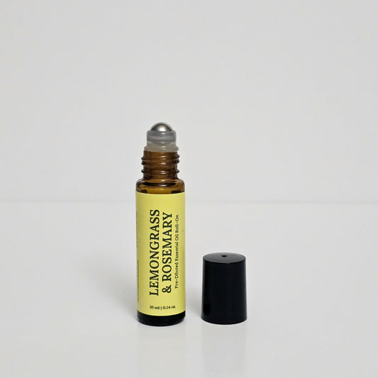 Lemongrass and Rosemary Essential Oil Roll On