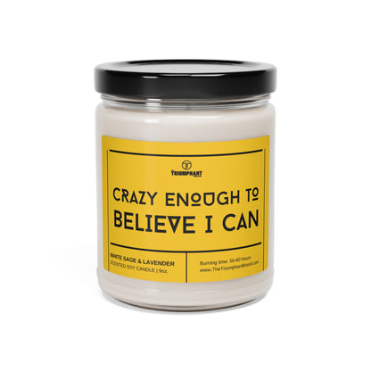 Scented Soy Candle - Crazy Enough