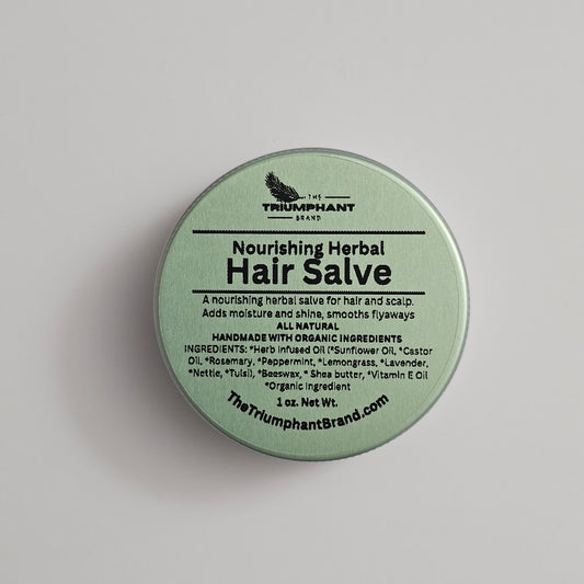 Nourishing Herbal Hair Salve