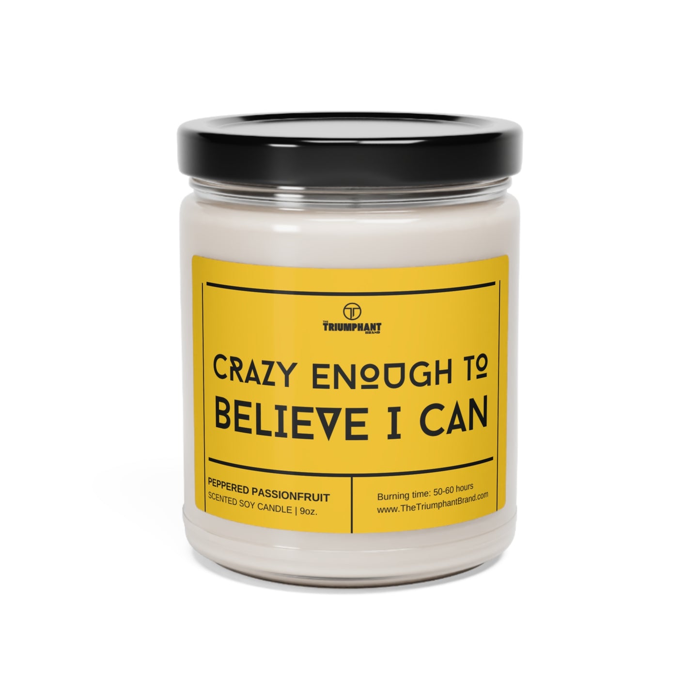 Scented Soy Candle - Crazy Enough