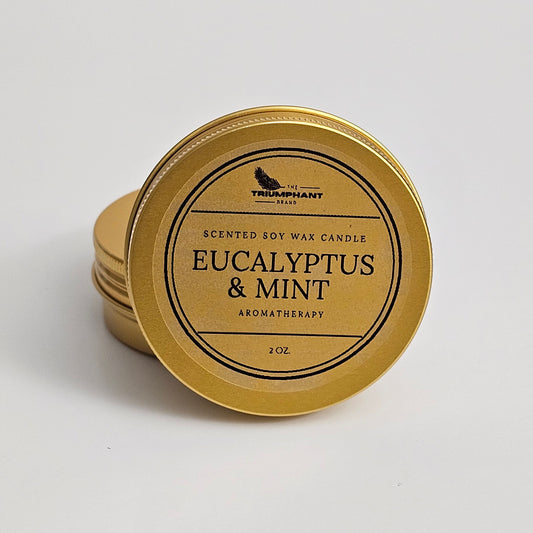 Eucalyptus and Mint Soy Candle